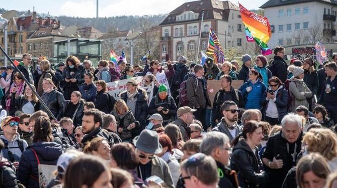 »Querdenken«-Demo »Querdenken«-Demo