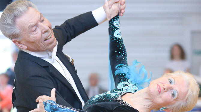 Heinz und Margret Cierpka vom TC Schwarz-Weiß Reutlingen