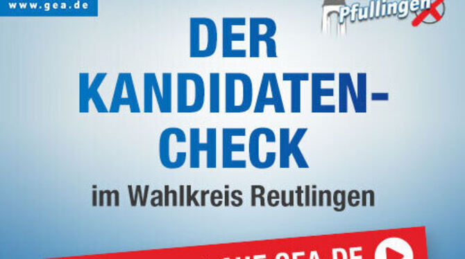 Bürgermeisterwahl Pfullingen Kandidaten-Check