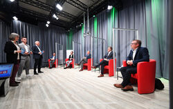 Die GEA-Moderatoren interviewten Bürgermeisterkandidaten Pfullingen