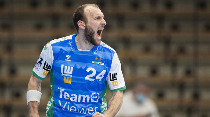 Erster in der Bundesliga-Torschützenliste: Marcel Schiller. FOTO: WELLER/DPA Erster in der Bundesliga-Torschützenliste: Marcel Schiller. FOTO: WELLER/DPA