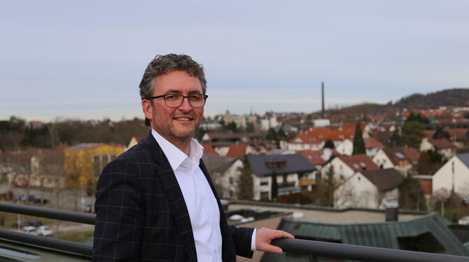 Michael Bulander ist seit mehr als zehn Jahren Oberbürgermeister der Großen Kreisstadt Mössingen.  FOTO: MERKLE