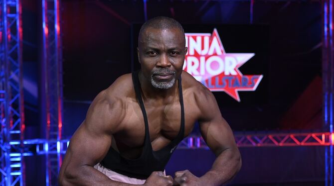 An Muskeln mangelt es Johnny Kpalete nicht.