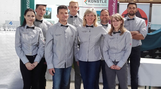 Das Team der Stefan Künstle GmbH, die jetzt ihr 25-jähriges Jubiläum hat.