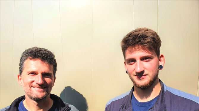 Stefan Künstle und sein Sohn Alexander