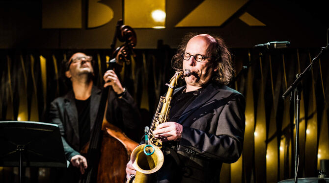 Auch das Hausquartett In The Bix des Jazzclubs,  hier mit Saxofonist Libor Sima, ist mit von der Partie.  FOTO: BOTHNER