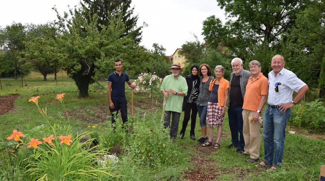 Da haben Said Ali, Michael Lechler, Soussane Abdulal, Regina Mayer-Adibzadeh, Lilli Beck, Peter Looser, Erich Schneider und Joac