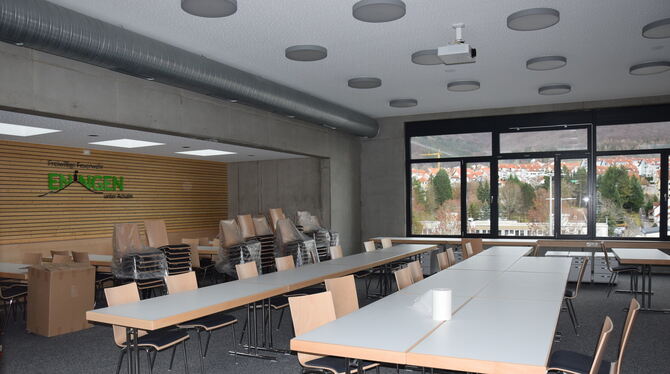 Der neue Lehrsaal soll auch externen Nutzern zugänglich sein. FOTO: HAILFINGER