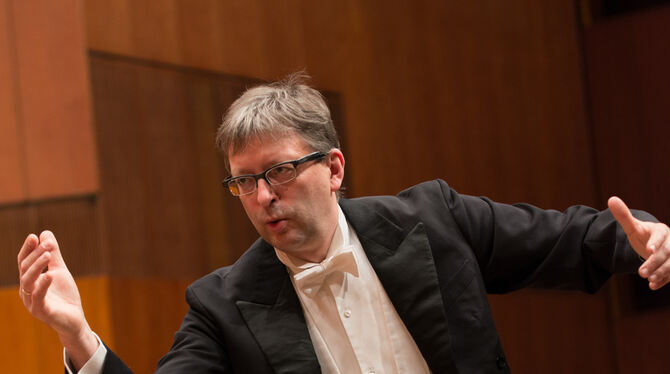 Hans-Christoph Rademann freut sich auf Aufführungen mit Publikum. FOTO: SCHNEIDER