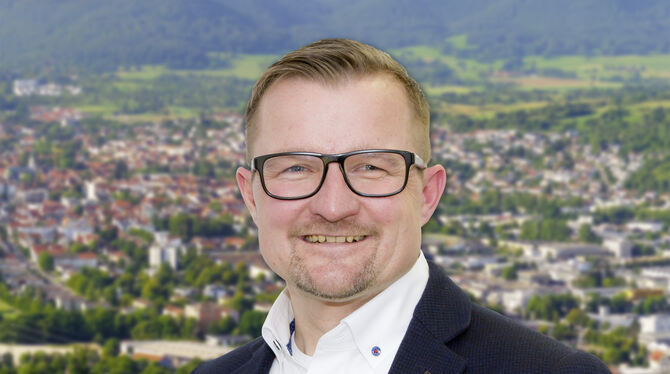 Pfullingens neuer Bürgermeister heißt Stefan Wörner. foto: privat