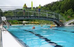 Pandemie-Betrieb im Freibad: Das 2020 erprobte Konzept soll fortgesetzt werden, wenn alles klappt, schon in den Pfingstferien.