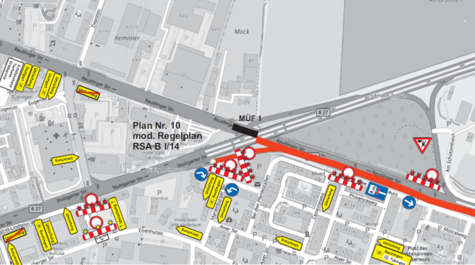 Am Pfingstmontag, 24. Mai 2021 beginnen die Arbeiten der vierten Bauphase. So sehen die Umleitungen aus.