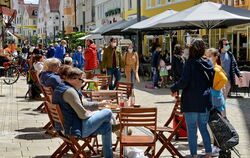 In den gastronomischen Betrieben in der Wilhelmstraße war zuletzt einiges los.