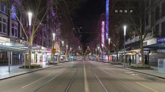 Lockdown in Melbourne Lockdown in Melbourne