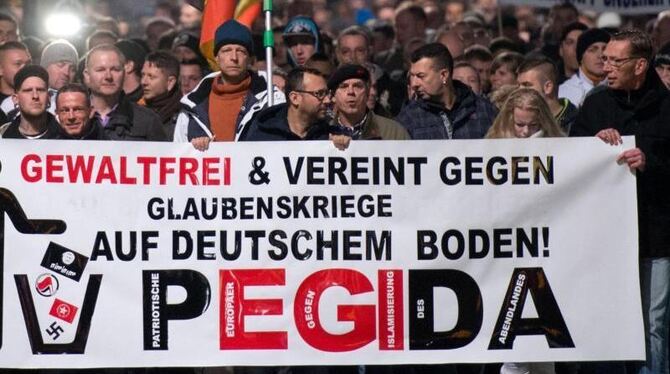 Pegida spaltet Deutschland. Nun ist die Abkürzung für »Patriotische Europäer gegen die Islamisierung des Abendlandes« mehrmal