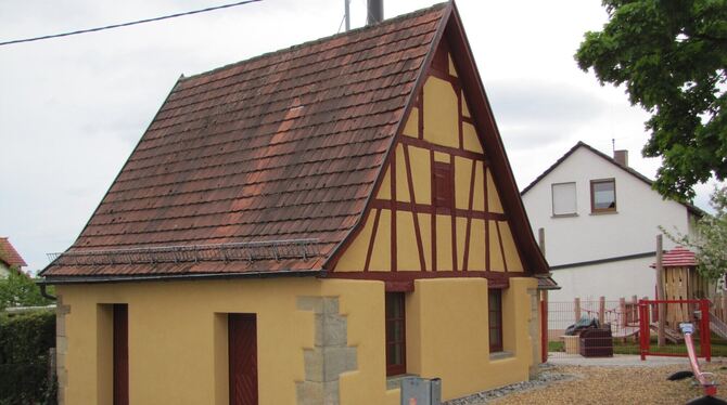 Das Backhaus in Häslach.