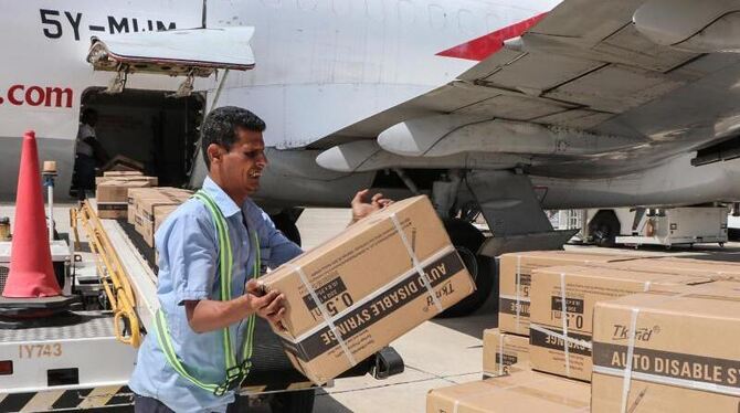 Covax-Lieferung Covax-Lieferung