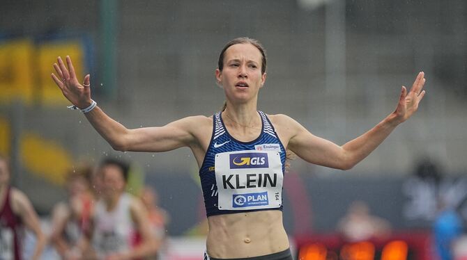 Neue und alte deutsche Meisterin: Hanna Klein von der LAV Tübingen.