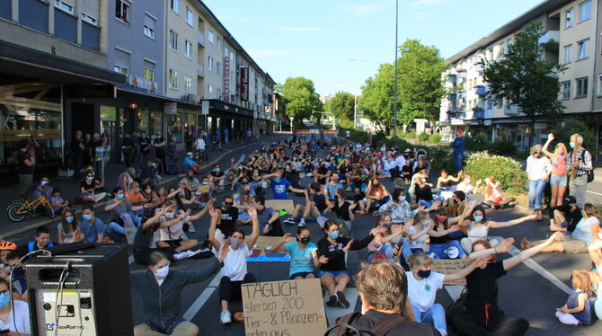 Seit 2019 hat die Reutlinger Ortsgruppe von Fridays For Future mehrfach in Reutlingen demonstriert. FOTO: FFF REUTLINGEN
