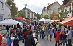 Besuchermagnet Apfelfest: Der Gewerbeverein macht’s möglich. ARCHIVFOTO: LEISTER