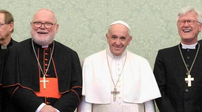 Kardinal Marx bei Papst Franziskus