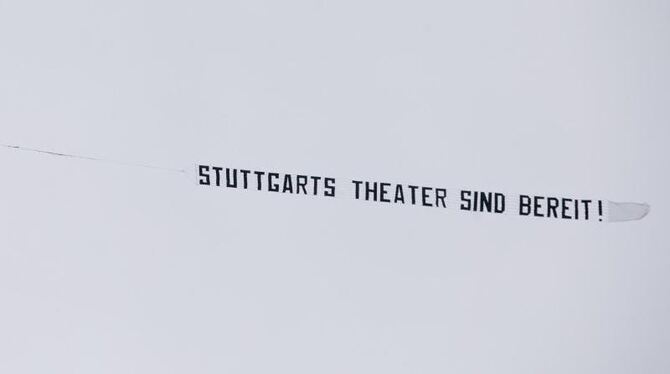 Aktion der Stuttgarter Theater zum Lockdown Aktion der Stuttgarter Theater zum Lockdown