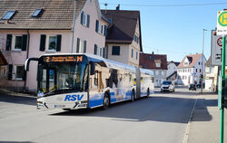 Ein Bus in Reutlingen.