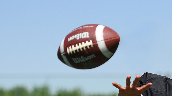 Marcel Dabo fing als 15-Jähriger mit dem Footballspielen an. Mittlerweile, sechs Jahre später, zählt der Reutlinger zu den größt