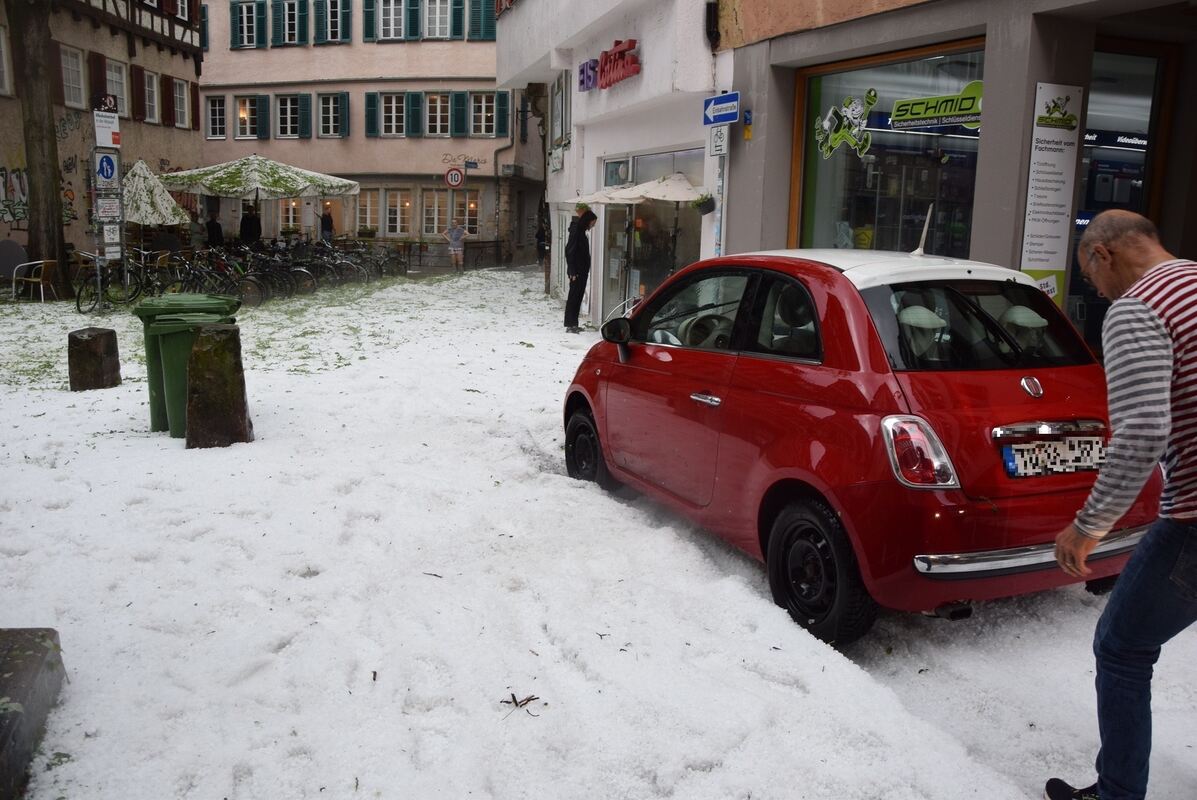 Hagelberge in der Tübinger Altstadt