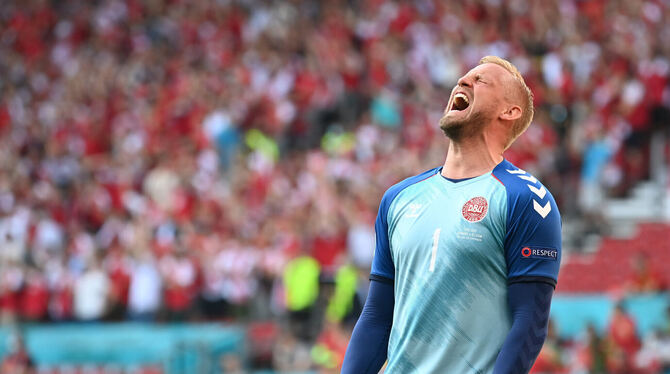 Nummer Eins bei Leicester und Dänemark: Kasper Schmeichel.  FOTO: MANTEY/WITTERS