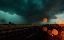 Unwetter in Baden-Württemberg