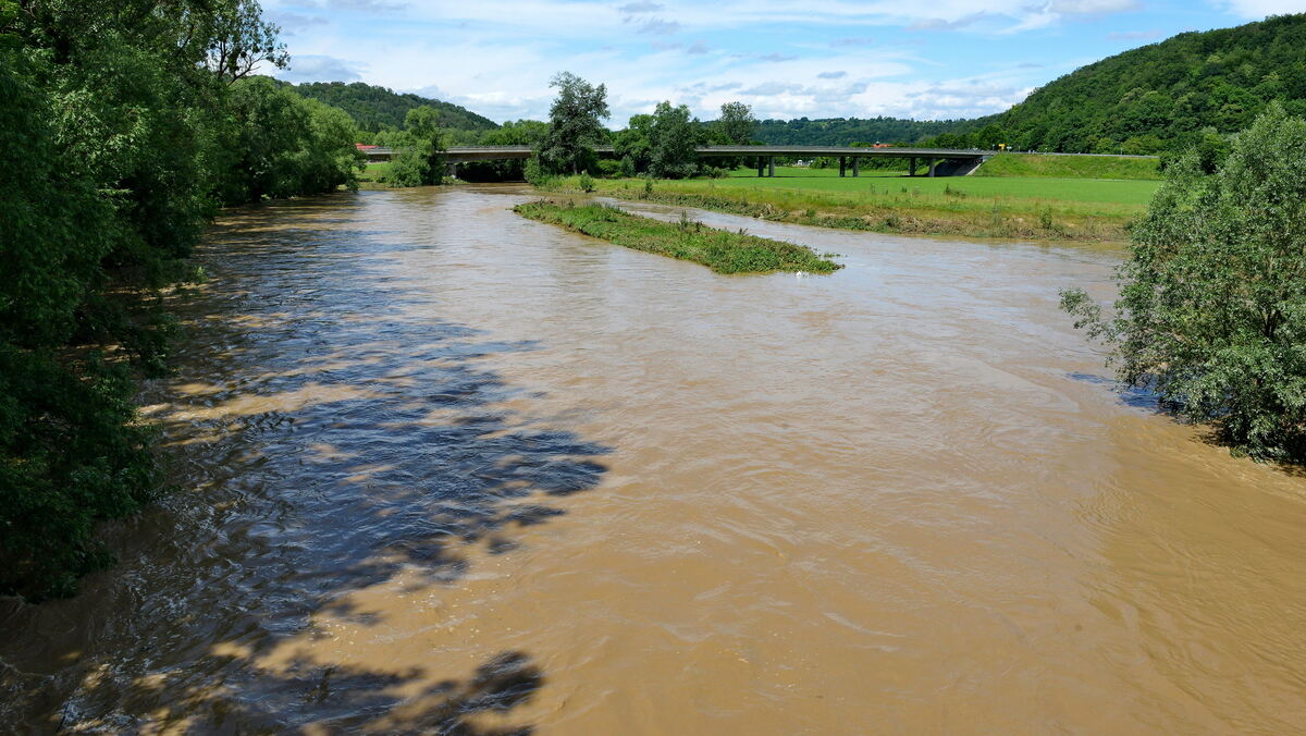 Der Neckar in Kirchentellinsfurt.