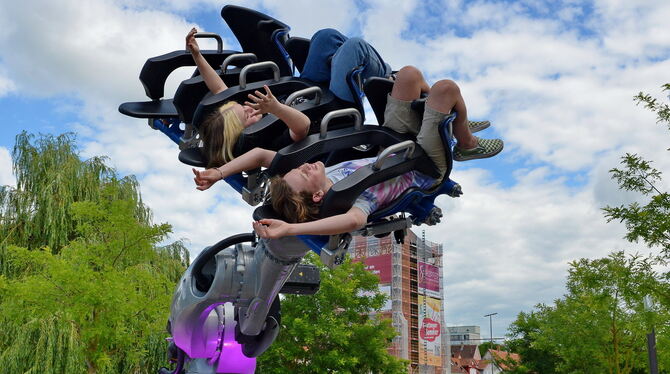 Neue spektakuläre Attraktion in Reutlingen: der BEC-Coaster