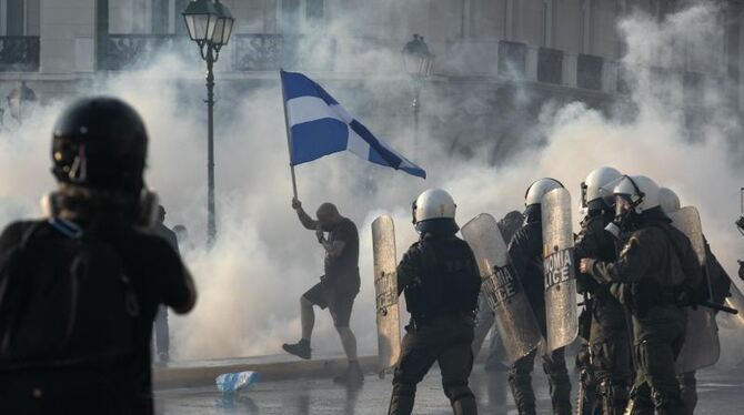 Protest in Athen
