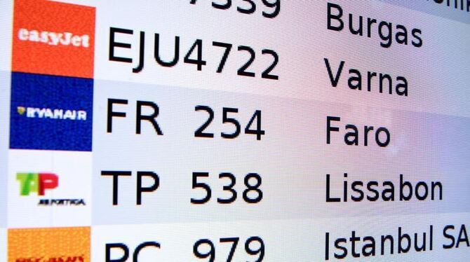 Ankunftstafel Ankunftstafel