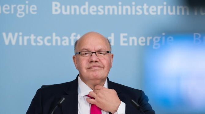 Wirtschaftsminister Altmaier Wirtschaftsminister Altmaier