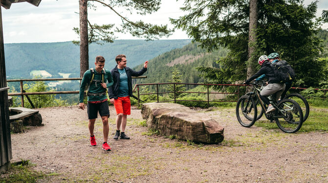 Miteinander statt gegeneinander: Die neue Interessenvertretung für Mountainbiker will Konflikten entgegenwirken. FOTO: MAX GUENT