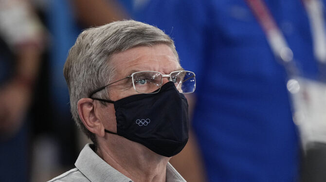 Sieht sich in Tokio bestätigt: Thomas Bach, Präsident des IOC. FOTO: PISARENKO/DPA