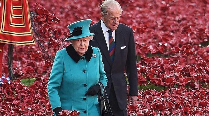 Königin Elizabeth II. und ihr Mann Prinz Philip haben sich in Deutschland angesagt. Foto: Andy Rain