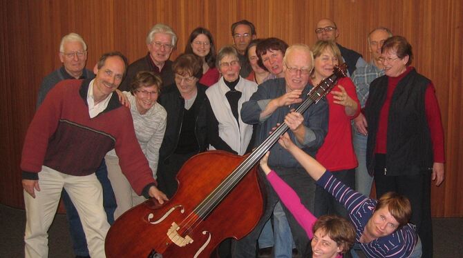 Hier mal basslastig: das Kammerorchester Metzingen im Jahr 2007.  FOTOS: PRIVAT