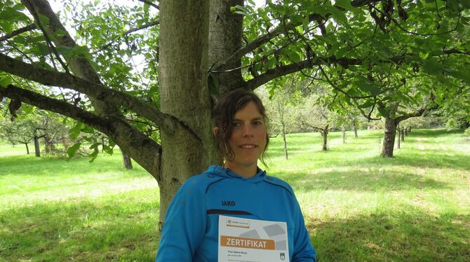 Sabine Bauer hat mehrere Zertifikate im Bereich Seniorensport erworben und möchte verstärkt in diesem Bereich in den Vereinen tä