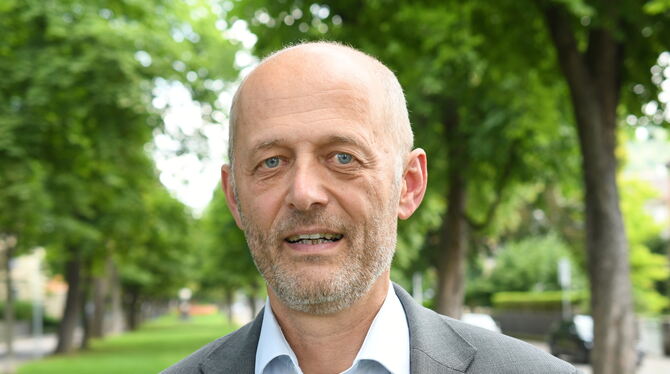 Hansjörg Schrade, AfD-Fraktionssprecher und Bundestagskandidat