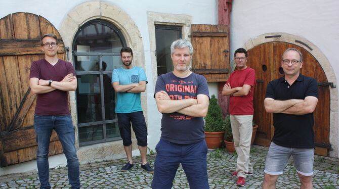 Groove Bagage (von links): Johannes Bredenbach (Bass), Christoph Dieter (Keyboards), Steffen Junger (Gitarre, Gesang), Matthias