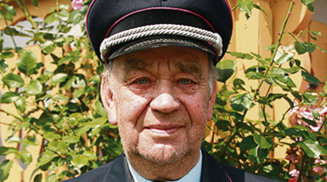 Paul Müller ist der Feuerwehr seit 65 Jahren treu.