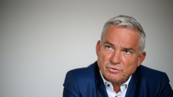 Thomas Strobl, Innenminister und Vorsitzender der CDU Baden-Württemberg.  FOTO: GOLLNOW/DPA