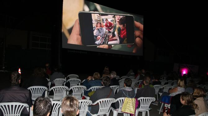 2020 war das Open-Air-Kino coronabedingt die einzige Veranstaltung der Metzingen Marketing und Tourismus GmbH.  FOTO: OECHSNER