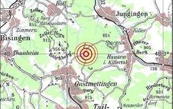 Am Montag kam es zu mehreren Erdbeben rund um Albstadt im Zollernalbkreis.