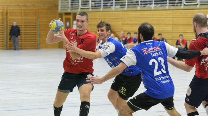 Leistungsträger der SG Ober-/Unterhausen: Alexander Symanzik.  FOTO: BAUR