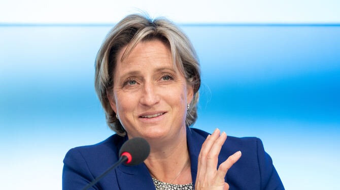 Nicole Hoffmeister-Kraut (CDU), Wirtschaftsministerin von Baden-Württemberg. FOTO: WEIßBROD/DPA