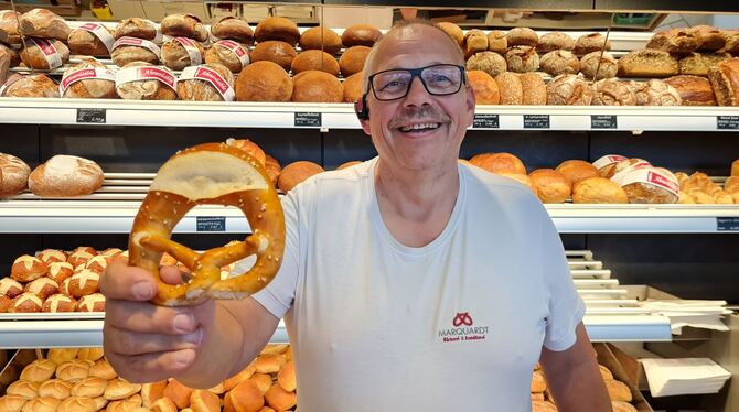 Bäcker Tronje Marquardt. FOTO: SCHRADE Bäcker Tronje Marquardt. FOTO: SCHRADE